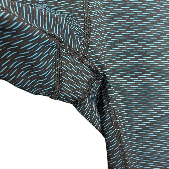 Lululemon Women's 4 High Times Pant Luxtreme Score Jacquard Black Indian Ocean - Picture 5 of 6